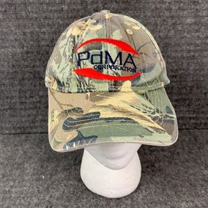The Max Hat PDMA Corporation Baseball Hat OSFA Strapback Camo Embroidered